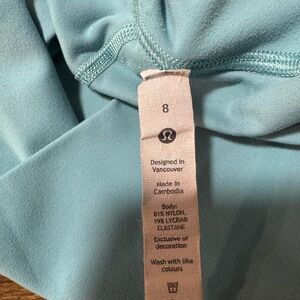 lululemon athletica Light teal Leggings